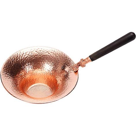 1 passoire à thé avec manche en bois, infuseur à thé pratique en cuivre (couleurs assorties) (1/5)