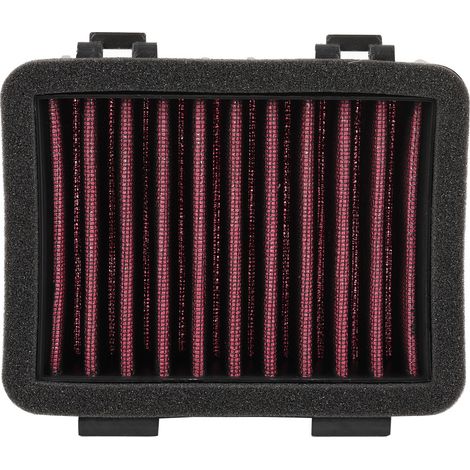 Filtre à air de remplacement compatible avec KTM Duke 125/200/250/390 2017-/Husqvarna Svartpilen & Vitpilen 2018- (KT-1217) Rouge