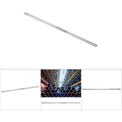 HSS-Schnellstahlstange für Drehmaschinen, rechteckiges Drehwerkzeug aus Weißstahl (3x6x200 mm) (1/5)