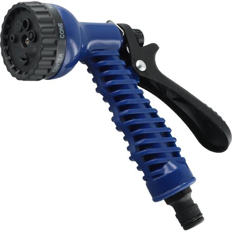 Tuyau d'arrosage (bleu) pour jardin, arroseur pour le nettoyage de voiture, tuyau d'arrosage haute pression vert en plastique (1/4)