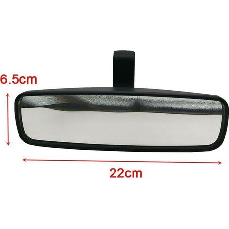 Rétroviseur intérieur pour Citroen C4 et Peugeot 206 – Verre anti-éblouissement – Installation facile – Ajustable