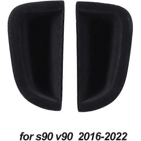 Boîte de rangement pour accoudoir de voiture, support et plateau pour Volvo XC90, XC60, S90, V90, S60, V60 et XC40 (accessoires auto, floqué S90 V90)