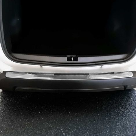 OMAC Ladekantenschutz Stoßstangenschutz für Dacia Duster II 2018-2024 – Edelstahl Chrom (1/5)