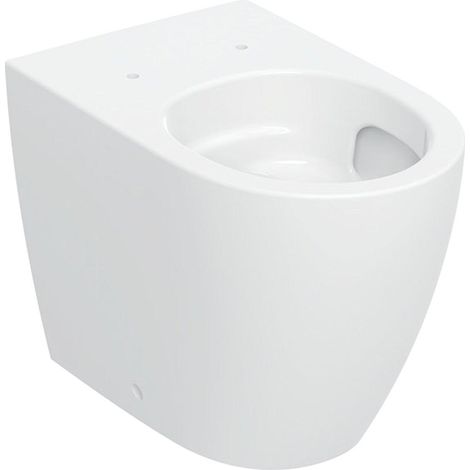 Geberit iCon WC au sol à évacuation profonde back-to-wall TurboFlush Keratect Blanc