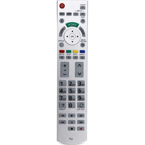 Télécommande TV Compatible avec Panasonic N2QAYB000842 (1/5)