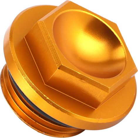 Bouchon de remplissage d'huile moteur en aluminium CNC pour réservoir Suzuki RM125 RM80 RM250 RMZ250 RMX450Z (1/5)