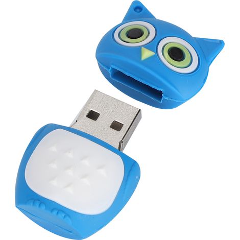 Clé USB 32GB Hibou Bleu Cartoon - Stockage Rapide pour Données en Gros (1/5)