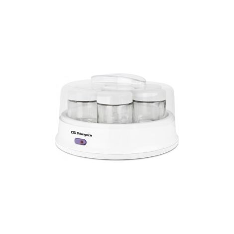 Joghurtbereiter orbegozo yu 2350/ 15w/ für 7 Joghurts