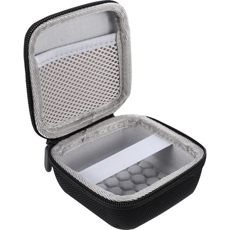 Étui de Protection Noir en Nylon Léger et Étanche avec Crochet pour Chargeur et Câble de Données Portable (1/5)