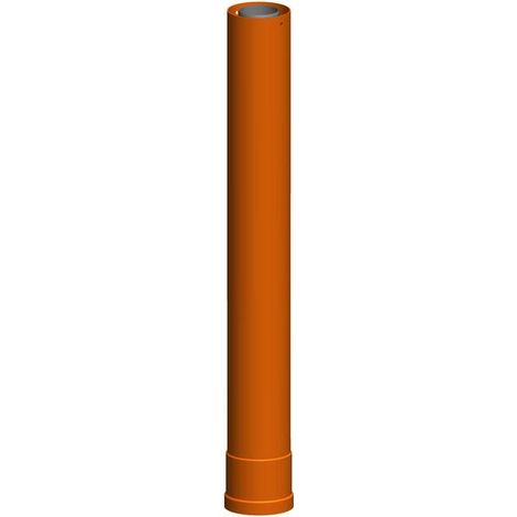 ATEC Verlängerung z.Dachhochführung rot DN 80/125 955mm, 621457 (1/3)