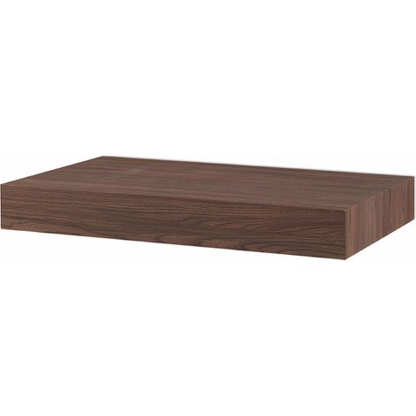Mensola sospesa 100 cm per lavabo bagno in legno Teak - COSTA (1/3)