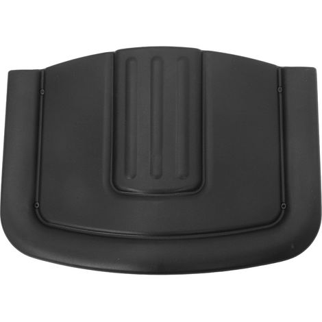 Plaque de dossier chaise en plastique noir forme d'arc pour les (1/5)