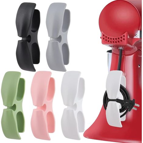 Organisateurs de Cordons pour Mélangeur de Cuisine,5 Pcs Câble Organisateur, Organiseur Cordon pour Appareils (1/5)
