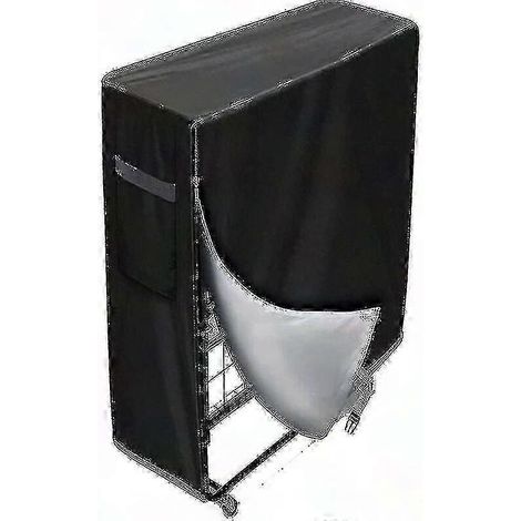 Housse de Protection pour Lit Pliant Imperméable Anti-Poussière, Dimensions 99x38x114 cm, Multi-Usage Intérieur Extérieur, Cache Sommier Repliable avec Fermeture Ajustable (1/5)