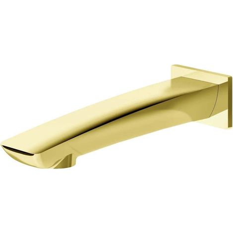 Wand-Wannenauslauf 155 mm DESSO ORO, gold