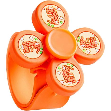 Bracelet anti-moustiques en silicone avec toupie et motif animal de dessin animé pour bébés, enfants, filles, garçons et femmes enceintes. (1/5)