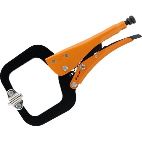 grip-on-g224-24-589-sargento de acero cuello de cisne con oscilante (630 mm)