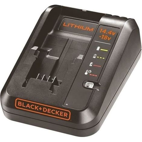 Chargeur de batterie BLACK+DECKER BDC1A-QW pour batteries Lithium 14,4V et 18V (1/2)