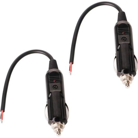 12V/24V Universal-Zigarettenanzünderadapter-Netzkabel (18AWG, Stecker)