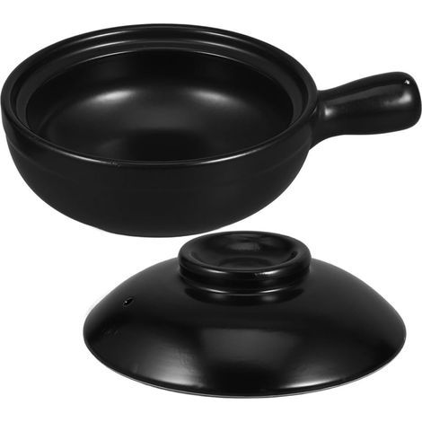 Ton Suppentopf mit Deckel Japaneseischer Donabe Kochtopf aus (1/5)