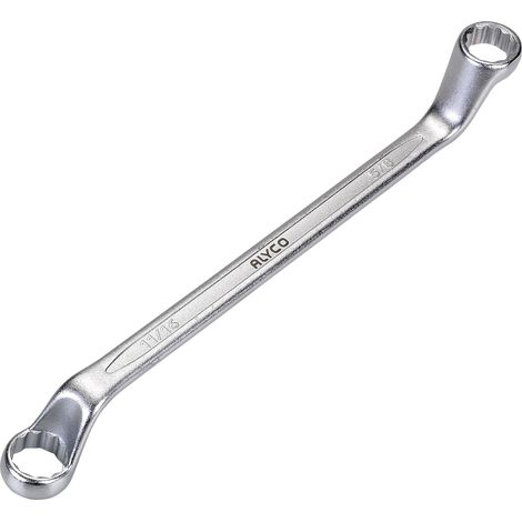 LLAVE ACODADA 2 BOCAS 13/16" x 7/8" (1/5)