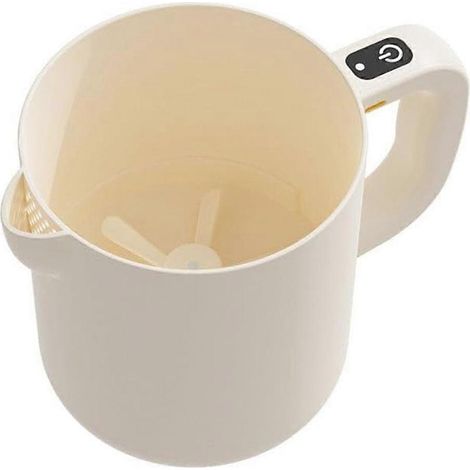 Multifunktionaler 2-in-1-Eierquirl mit Schneebesen und Sieb, USB-Ladefunktion, ideal für Eier, Teige, Saucen und Smoothies. (1/5)