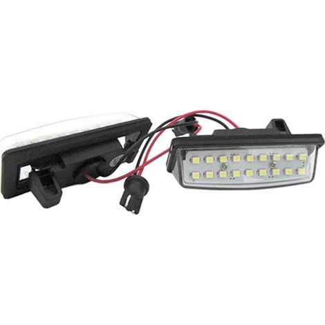 Kit Luci Targa Led Nissan Tenna C25 C26 E11 E12 E25 E26 J31 J32 SC11 B17 G11 V12 L33 Bianco (1/3)
