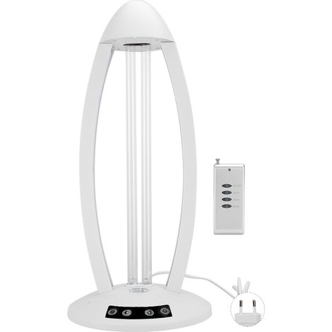 Lampe UV portable anti-acariens avec télécommande, prise UE, pour la maison et l'école. (1/5)