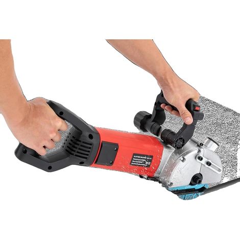 Slotting-Maschine, verstellbare Tiefe, leistungsstarker Motor, Rot (1/5)