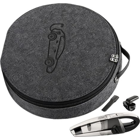Sac de rangement pour chargeur EV Sac d'organisation de câble de charge EV Organisateur de cordon de charge électrique – Feutre 37 x 37 x 9 cm Résistant aux intempéries et à la poussière Grande (1/5)