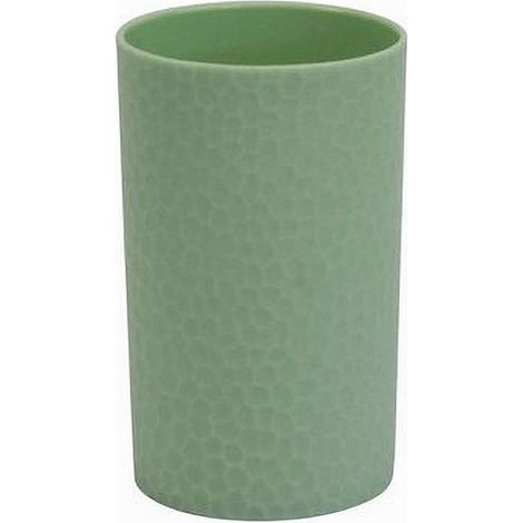 Cleafe - Bicchiere Porta Spazzolini Da Denti Colore Verde Accessorio Arredo Bagno 79787 - (1/2)