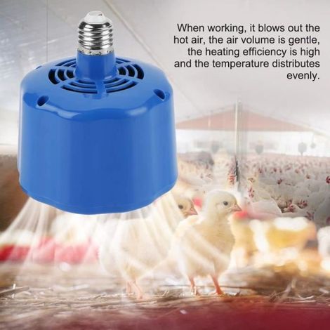 Lampe chauffante pour volaille - Lampe chauffante de Culture 100-300W, pour Animal Domestique, Outil de Lampe chauffante pour (1/4)