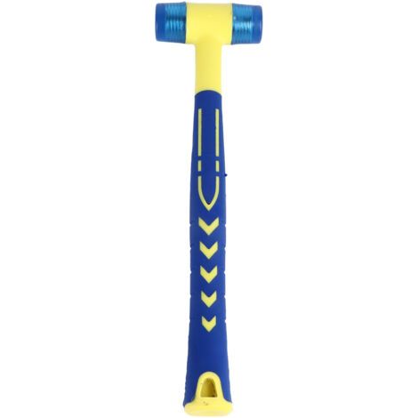 Marteau en caoutchouc souple de 25mm, Double tête détachable pour l'installation de portes et fenêtres de carrelage