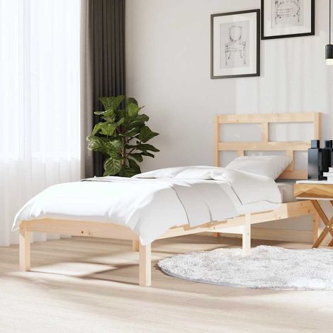 Cadre de lit sans matelas-Structure de lit bois massif 163754 (1/5)