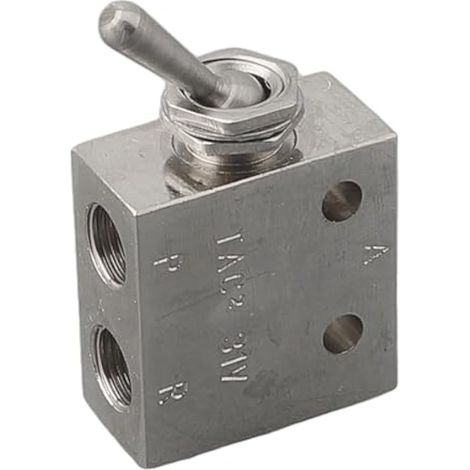 TAC2-31V 2 positions 3 valve pneumatique de la manière avec le type de rétention pour la palanca de palanca pour la sortie constante du flux d'air (1/5)