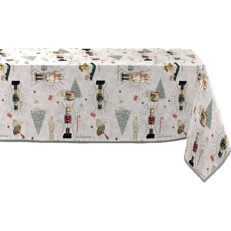 Nappe rectangulaire antitache CASSE NOISETTE (1/5)