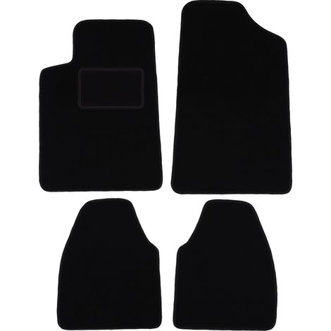 Tapis en velours noir pour Citroën C6 berline (2005-2012) (1/5)
