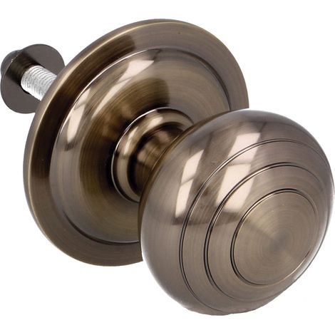 AMIG  Bouton de porte d´entrée  14  Ø61 mm  Laiton  Vieilli (1/5)