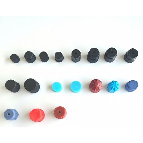 Bouchon de valve de climatisation pour voiture, numéro 2 (1/5)