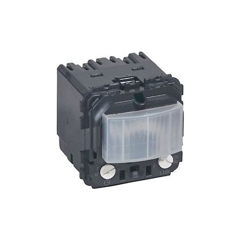Legrand – Détecteur de mouvement 3 fils – Ecodétecteur avec neutre – Réglage temporisation 10s à 10min – Seuil luminosité 5 à 1275 lux – Pour lampes jusqu'à 400W (1/4)