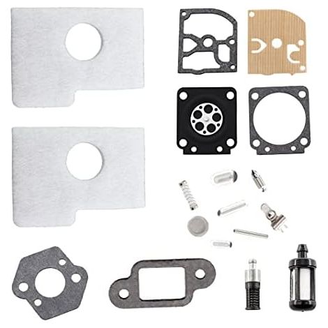 Kit de carburador para motosierra Stihl 017 018 MS170 MS180, reemplazo 1130 124 0800 Zama RB-77, filtro de aire, membrana, filtro de combustible (1/5)