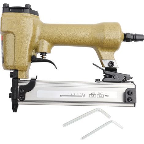 P625 Agrafeuse Pneumatique à Clous à Broche pour Clous de Grain 100pcs, Longueur 10‑25mm (1/5)