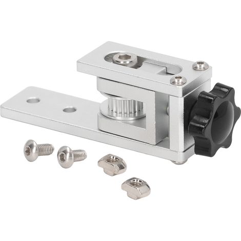 Tendeur de courroie X Axes en alliage d'aluminium pré-assemblé pour imprimante 3D Ender 3 CR10, couleur argent