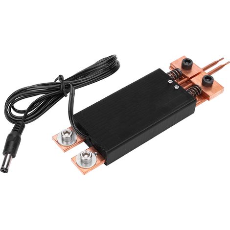 Tragbarer Punktschweißstift, industrielle automatische Schweißpistole mit Auslöser, schwarzes elektrisches Schweißgerät für den professionellen Einsatz. (1/5)