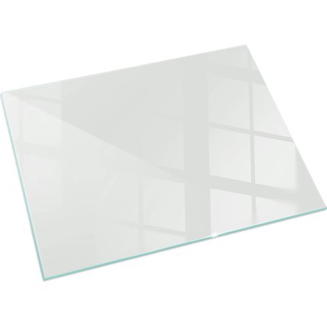 Funkenschutzplatte Kaminplatte Kaminglas Funkenschutz Ofenplatte Glasplatte Bodenplatte mit Bodenschutz Farbe Grau 120x80 cm