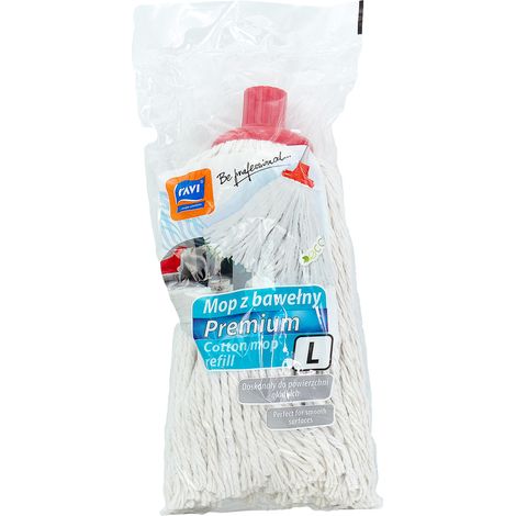 Ravi Premium String Mop L, Cotone (1/5)