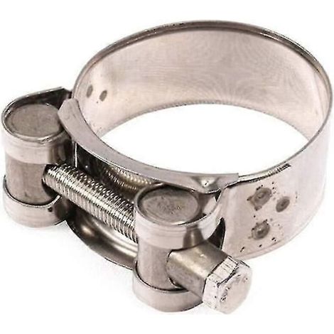Stainless Steel Clamp, Adjustable Stainless Steel Hose Pliers Clips Silver Hose Clamp (1/5)