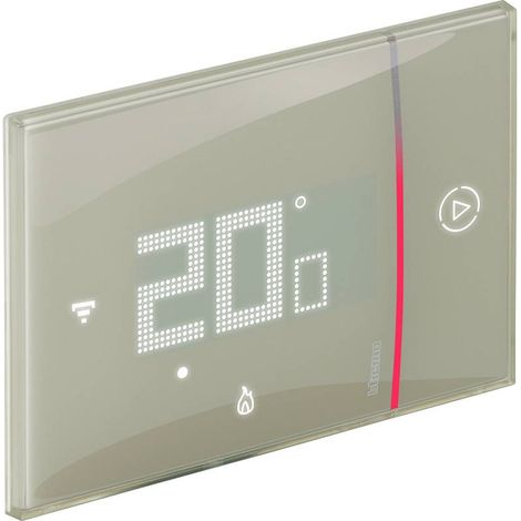 Termostato connesso Smarther 2 sabbia Ticino