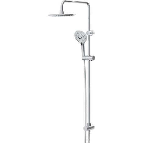 Bristan Flute Chrome Rigid Riser Kit with Diverter to Shower Handset - FLT KIT C
