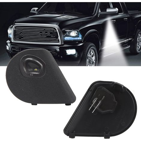 Ein Paar LED-Rückspiegelleuchten passend für Dodge Ram 1500 2500 3500 4500 5500 Trucks (68087239AA 68087238AA). (1/5)